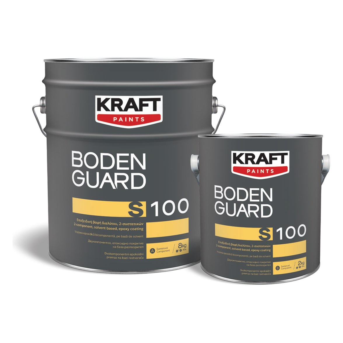 Kraft BODENGUARD S-100 Εποξειδικό χρώμα SB Συστατικό Α