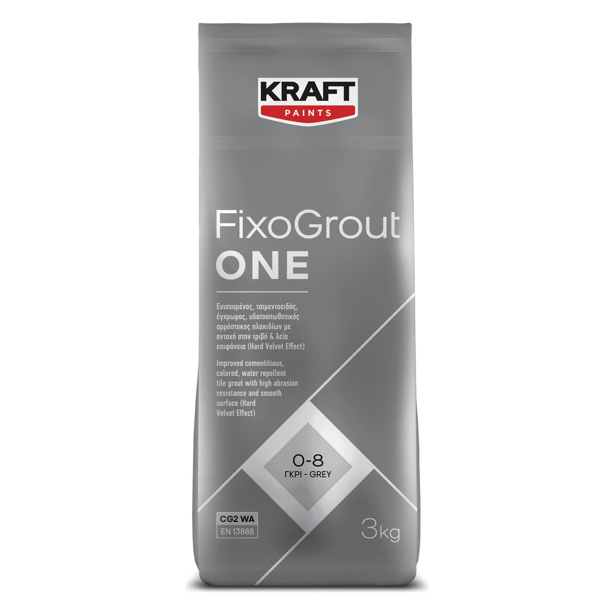 Kraft FIXOGROUT ONE 0-8 Αρμόστοκος 3 kg