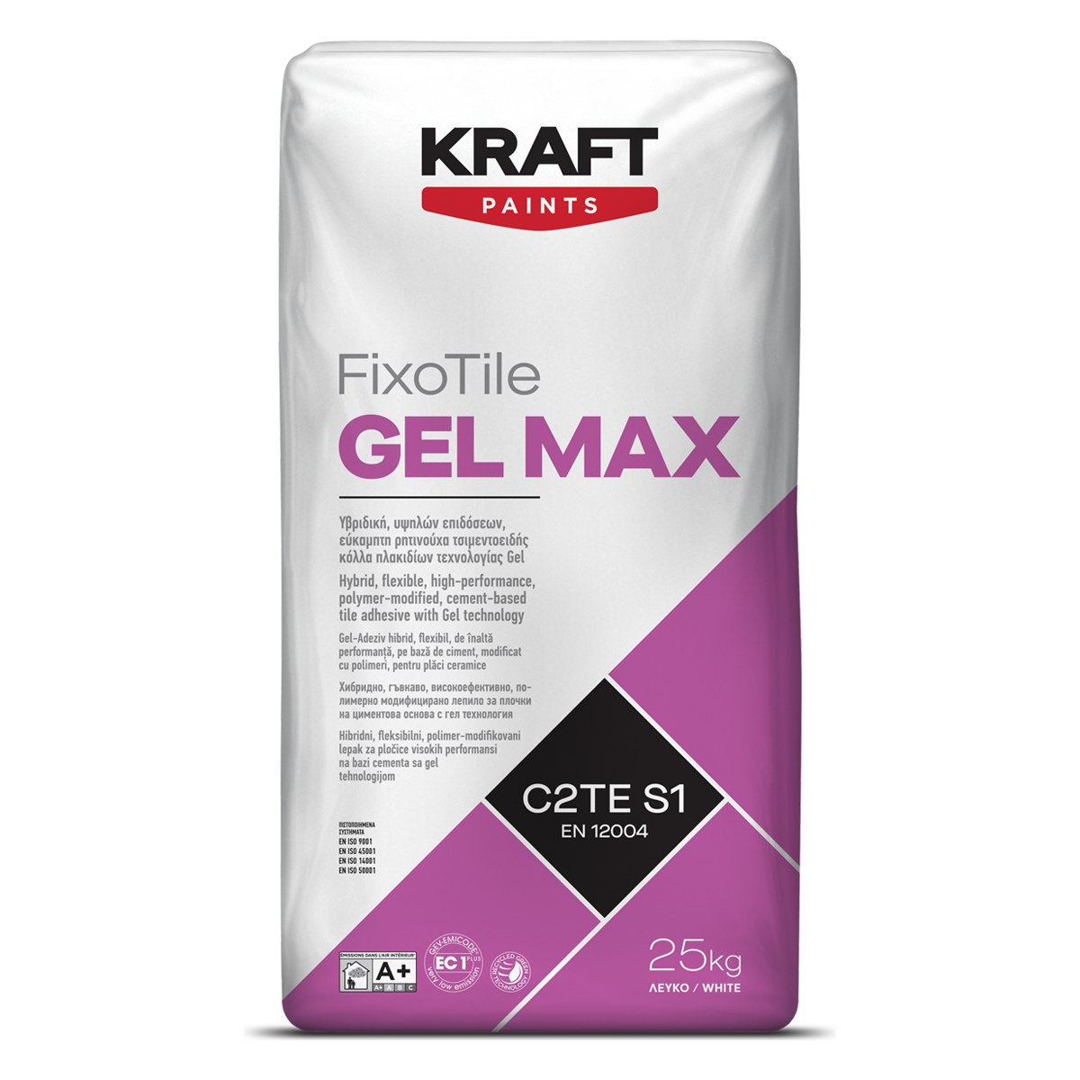 Kraft FIXOTILE GEL MAX Κόλλα πλακιδίων