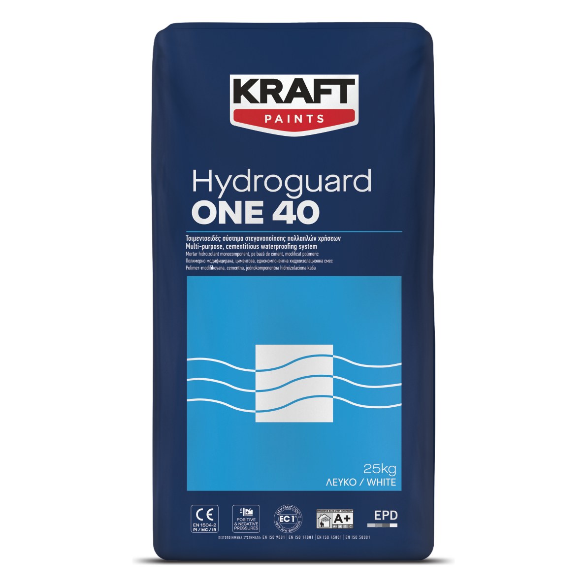 Kraft HYDROGUARD ONE 40 Τσιμεντοειδές στεγανωτικό