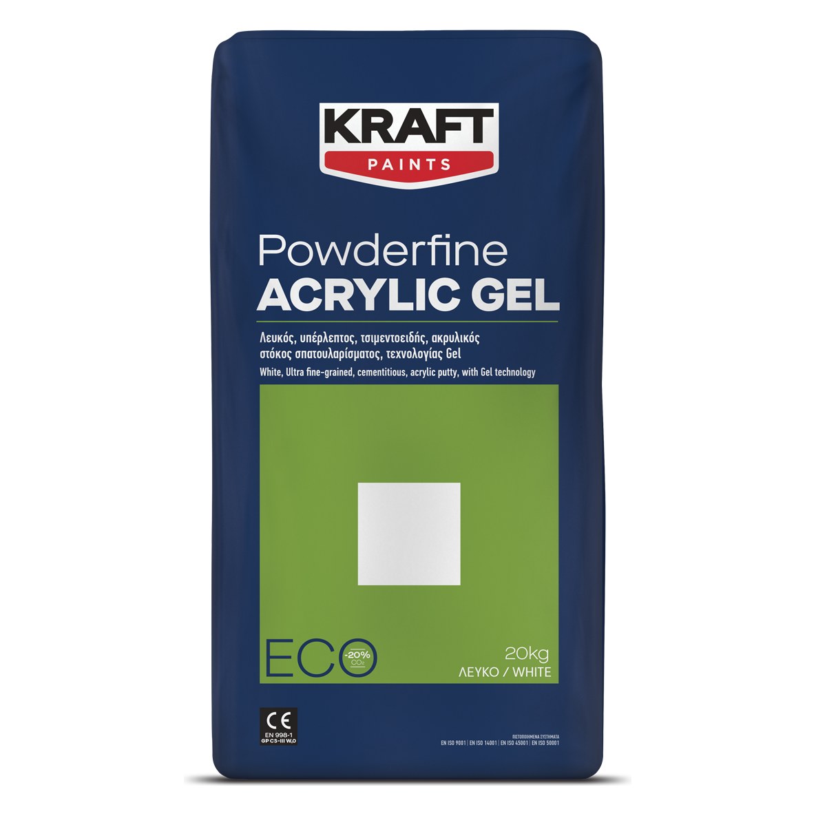Kraft POWDERFINE ACRYLIC GEL Ακρυλικός στόκος