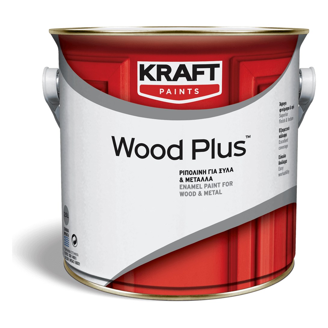 Kraft WOOD PLUS Ριπολίνη σατινέ