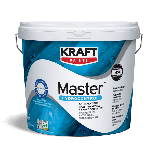 Master™ Hydrocontrol Πλαστικό χρώμα υψηλής ποιότητας, για μπάνια &amp; κουζίνες