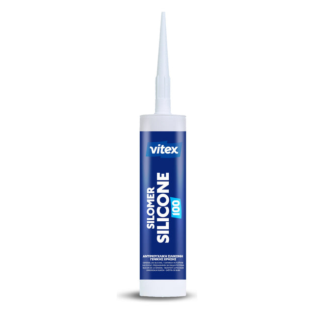Vitex SILOMER 100 Σιλικόνη – Κούτα 25 τεμ. × 280 ml (18+7 δώρο)