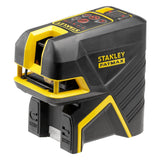 Αλφάδι laser Stanley FatMax FMHT1-77414 σταυρού και 2 σημείων με κόκκινη δέσμη, πλάγια όψη