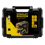 Συσκευασία αλφαδιού laser Stanley FatMax SCR-P2 FMHT1-77414 με ενδείξεις IP54 και χρήσης σε εσωτερικούς και εξωτερικούς χώρους