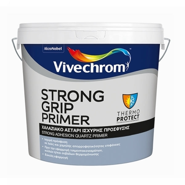 STRONG GRIP PRIMER Χαλαζιακό Αστάρι Ισχυρής Πρόσφυσης Vivechrom