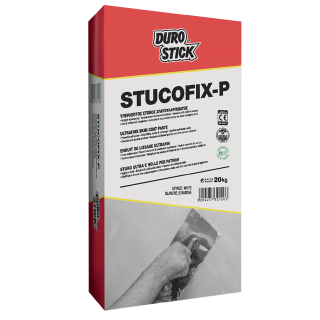 Durostick Stucofix-P Υπέρλεπτος Στόκος Σπατουλαρίσματος