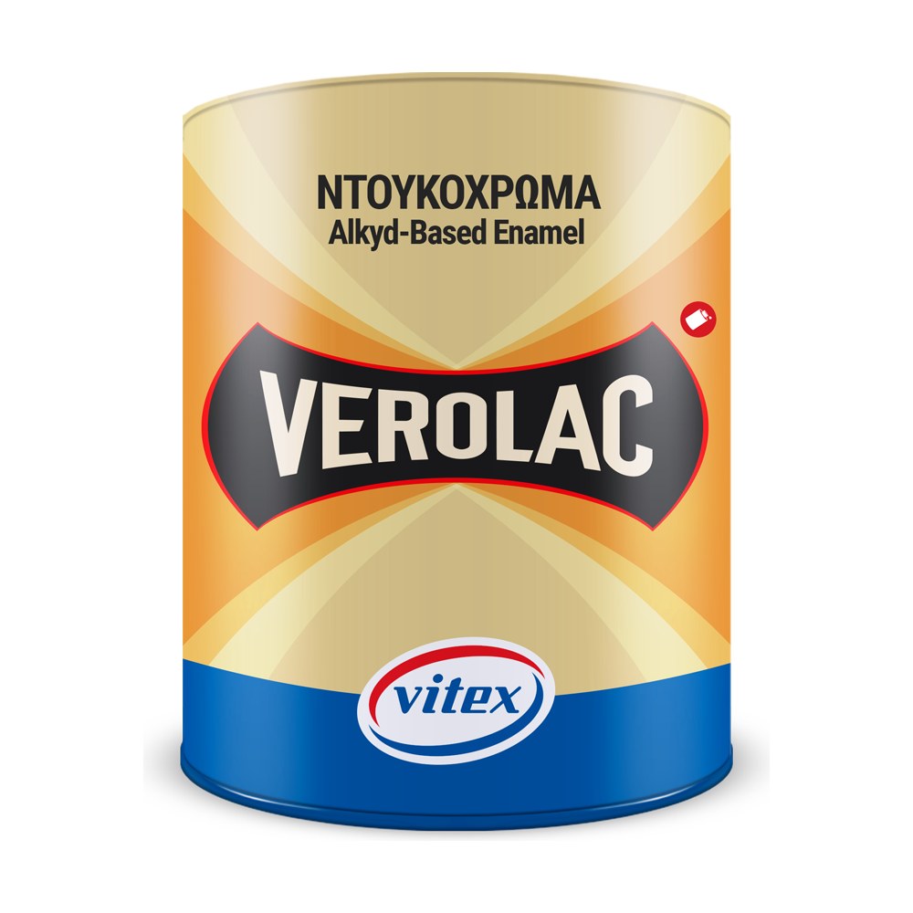 VEROLAC Ματ Μαύρο Βερνικόχρωμα Διαλύτου