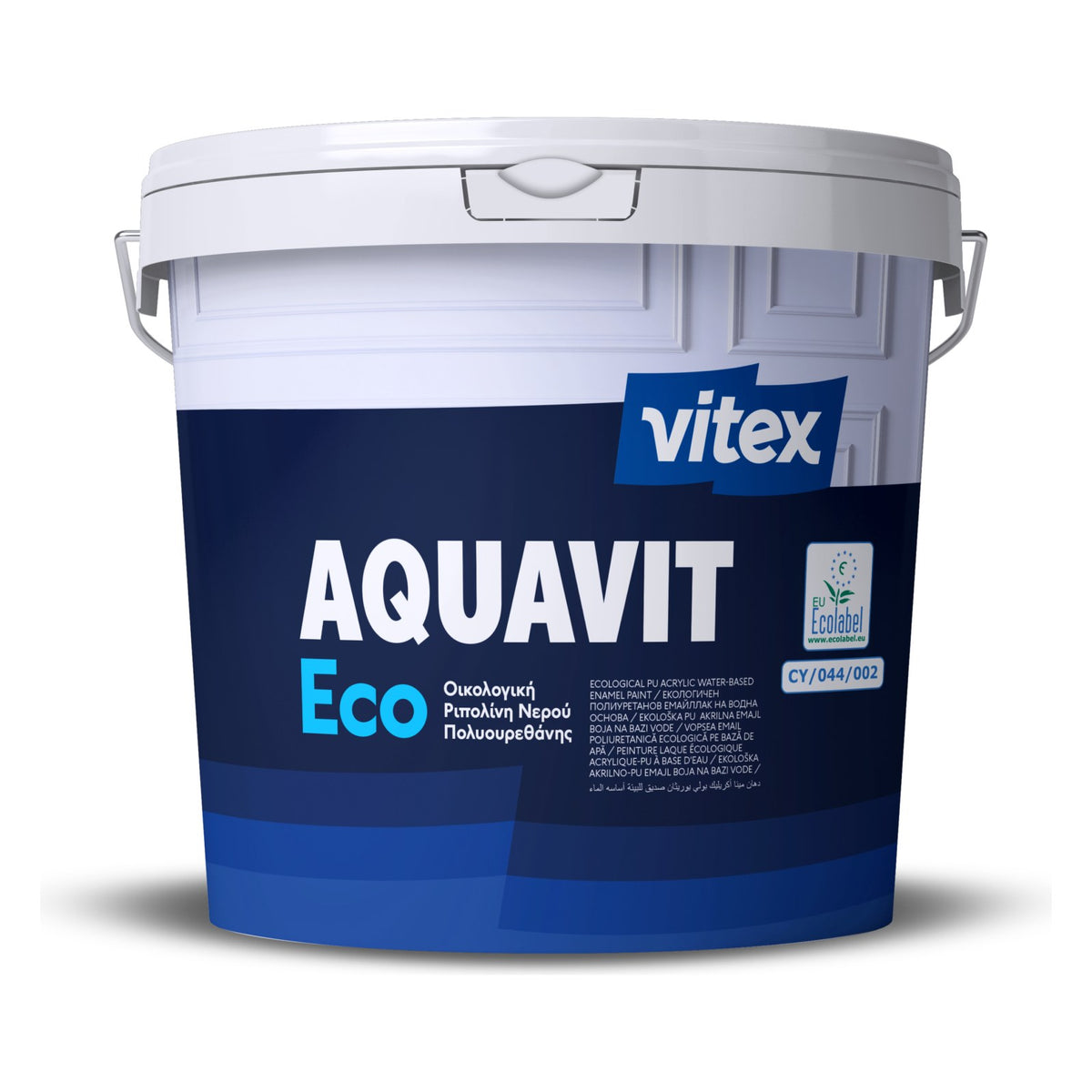 Vitex AQUAVIT PU ECO Οικολογική ριπολίνη νερού πολυουρεθάνης Λευκή