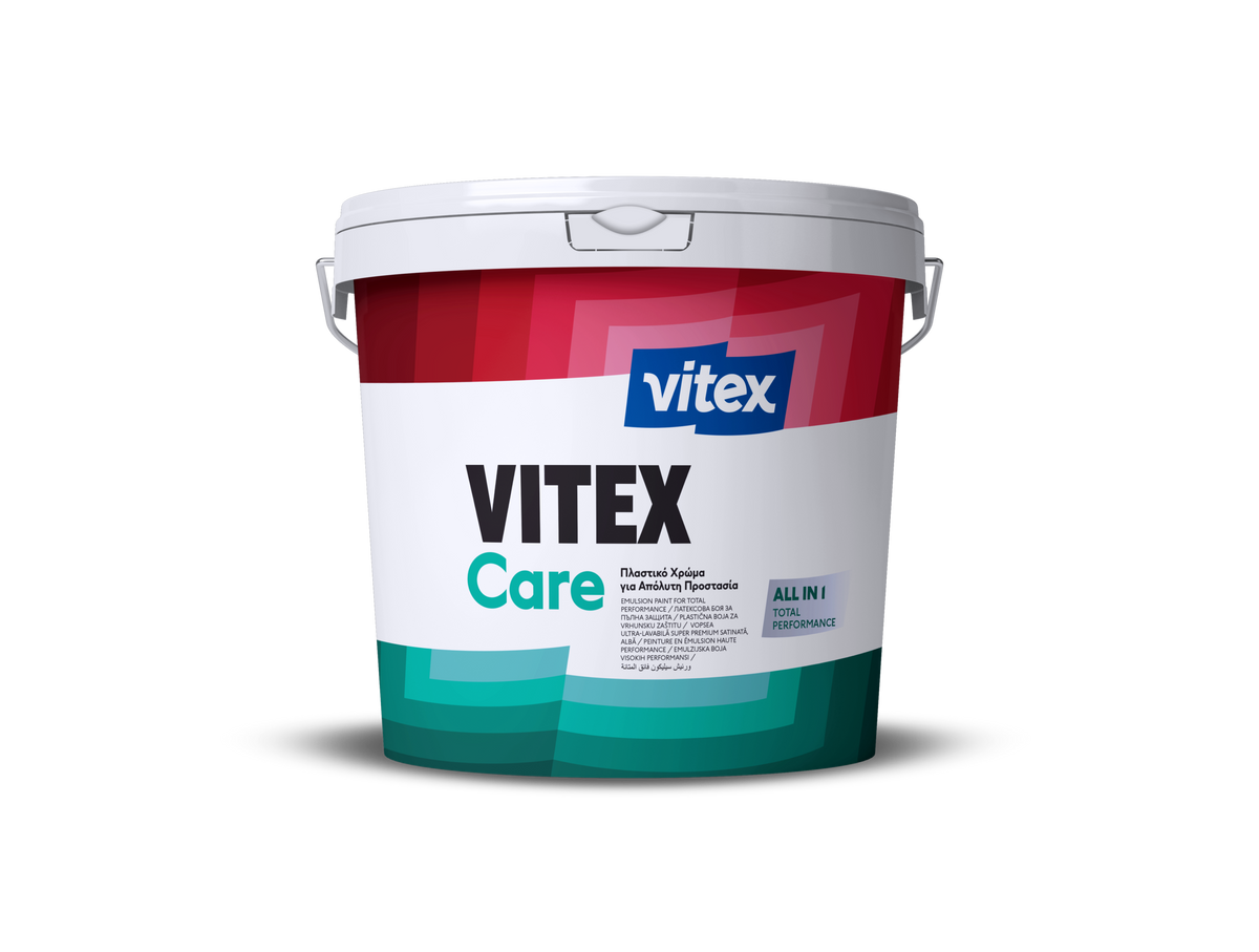 VITEX CARE Πλαστικό Χρώμα Βάση χρωματισμού