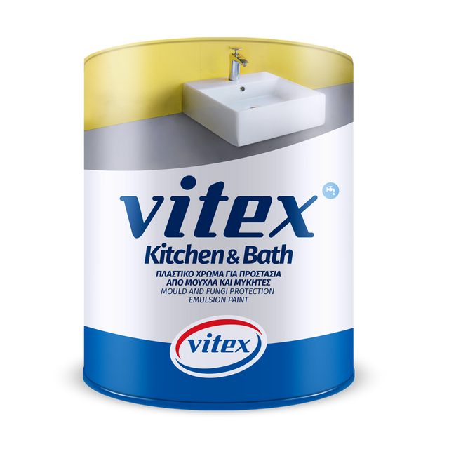 VITEX KITCHEN & BATH Πλαστικό Χρώμα Για Προστασία Από Μύκητες