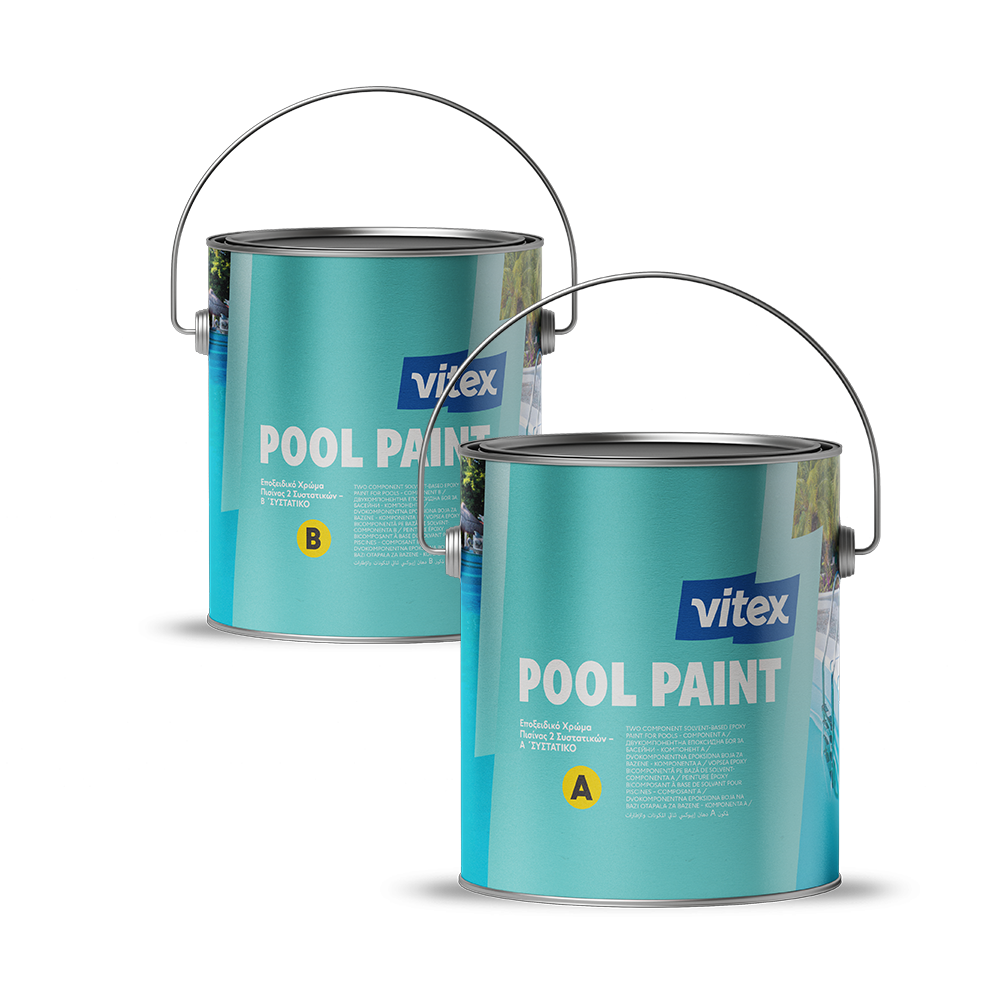 Vitex POOL PAINT Α+Β Χρώμα Πισίνας