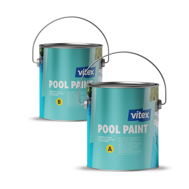 Vitex POOL PAINT Α+Β Χρώμα Πισίνας