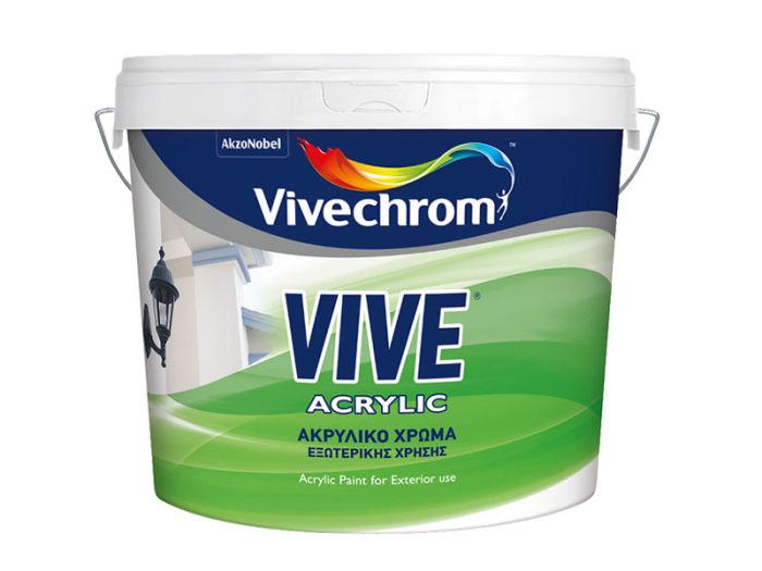 Vivechrom VIVE ACRYLIC Ακρυλικό χρώμα εξωτερικής χρήσης