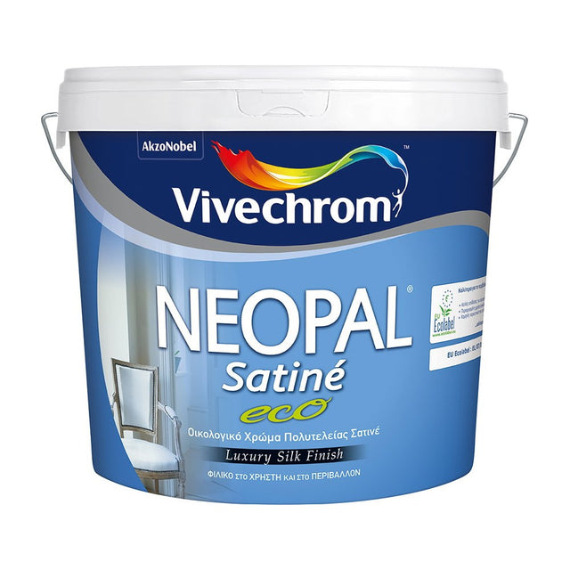 Vivechrom NEOPAL SATINE ECO Οικολογικό σατινέ πλαστικό χρώμα