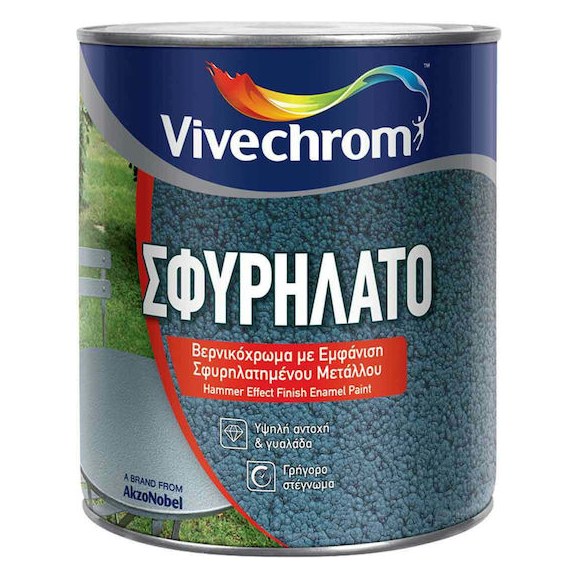 Vivechrom SFIRILATO Σφυρήλατο χρώμα μετάλλου 750 ml