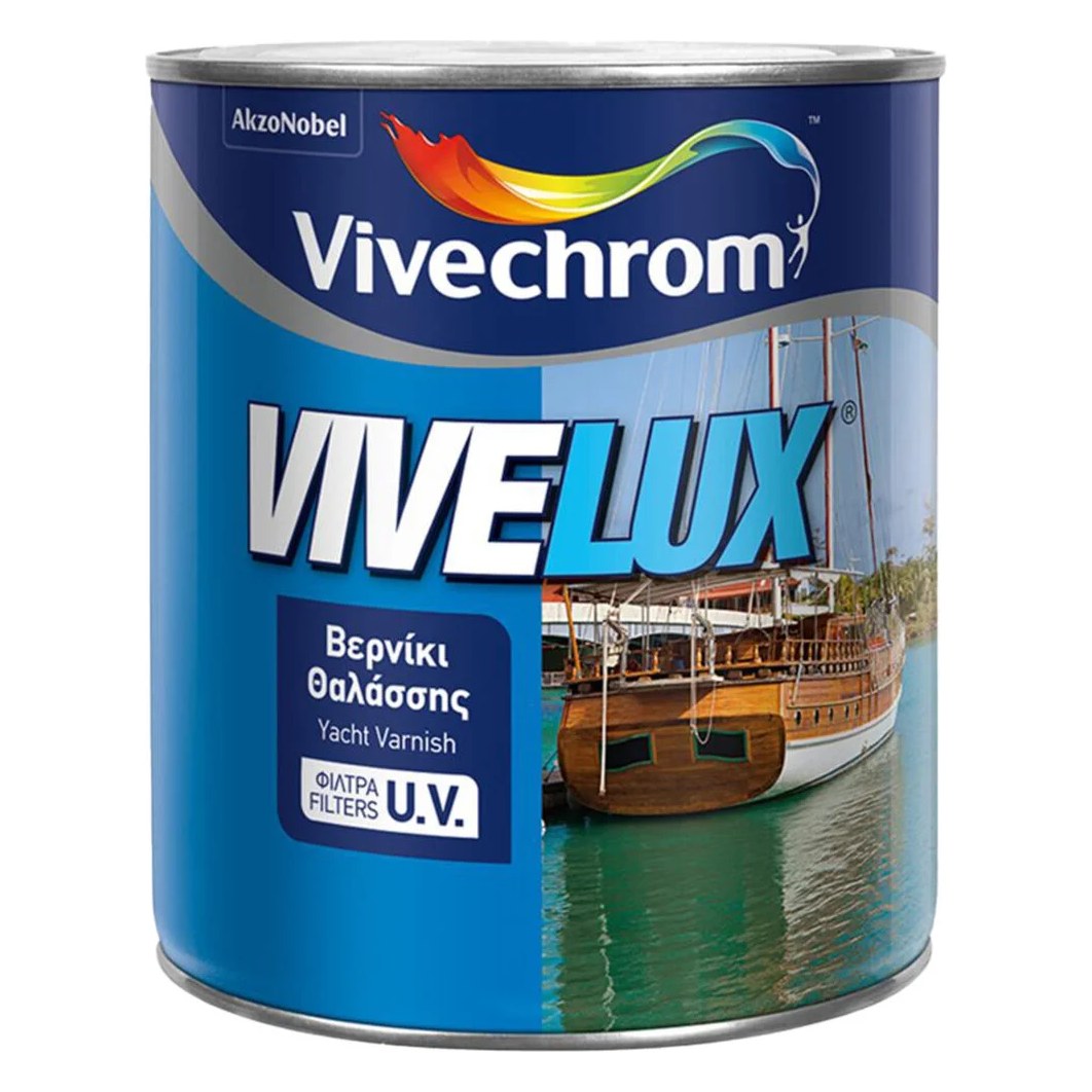 Vivechrom VIVELUX GLOSS Βερνίκι θαλάσσης γυαλιστερό άχρωμο