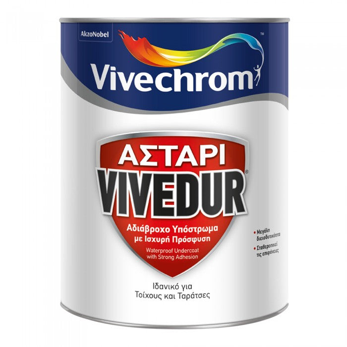 ΑΣΤΑΡΙ VIVEDUR Αδιάβροχο Υπόστρωμα Βάσεως Διαλύτου