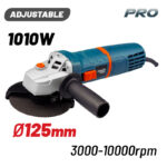 BORMANN Pro BAG1300 Γωνιακός Τροχός Ρυθμιζόμενος 1010W,Φ125mm