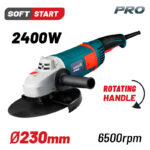 BORMANN Pro BAG2400 Γωνιακός Τροχός 2400W, Φ230mm