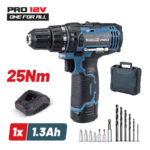 BORMANN Pro BBP2100 Δραπανοκατσάβιδο Μπαταρίας 12V,Li-Ion,1x1,3Ah