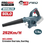 Bormann BBP5365 Φυσητήρας Χειρός Μπαταρίας 20V Solo με Μέγιστη Ταχύτητα Αέρα 252km/h